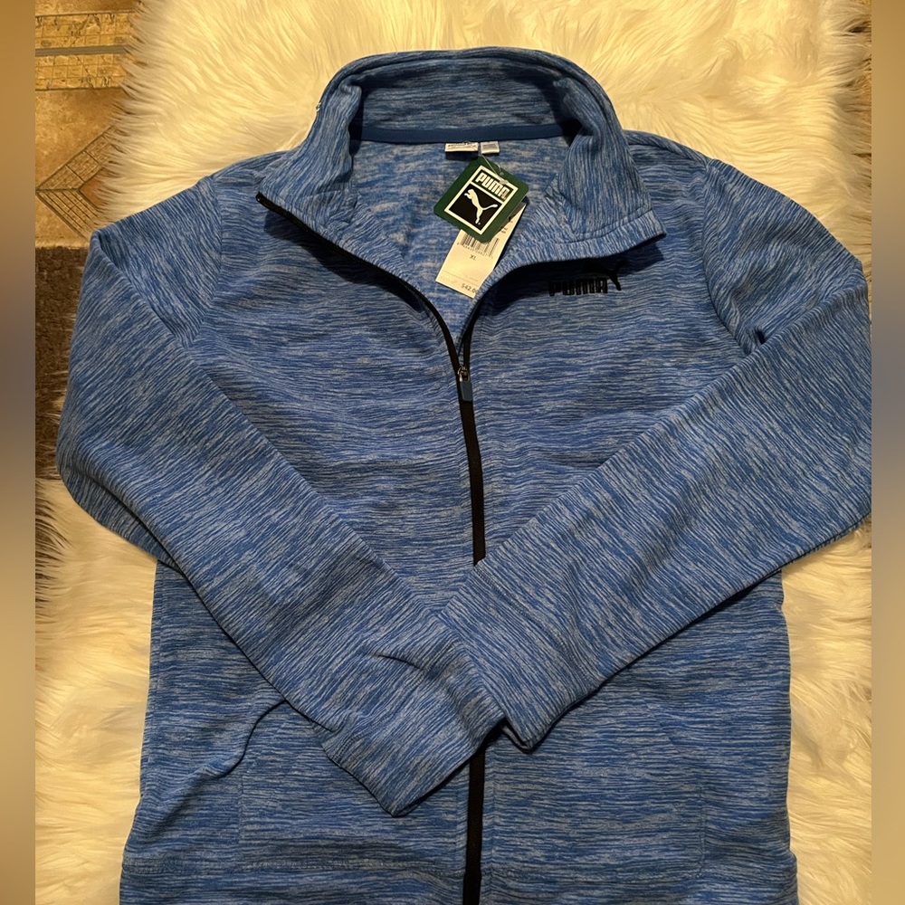 Puma Boys zip Jacket size XL